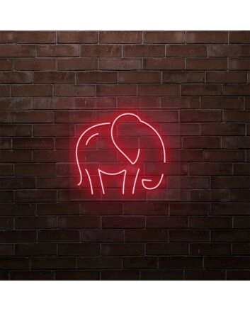 Elephant LED Sign