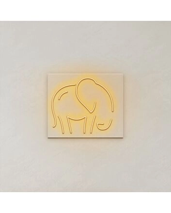 Elephant LED Sign