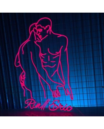 Add a vibrant vibe to your bar, gym, or wedding with the Gay Club Bar Gay Body Hanging Led Neon Sign Light.