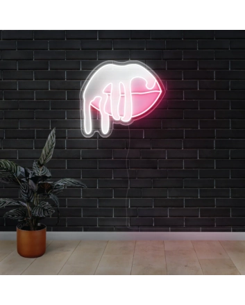 Lip Dripping LED Neon Sign