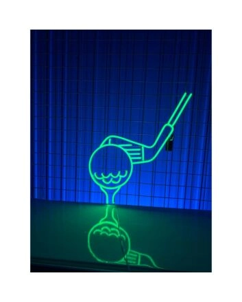 Brighten Up Your Golf Club, Store, or Home with Versatile Golf LED Sign Neon Light – Perfect for Stadiums, Parties, and Sport-Themed Weddings