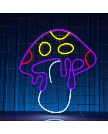 Melting Mushrooms Led Neon Sign Mushrooms Led Sign Mushrooms Led Light