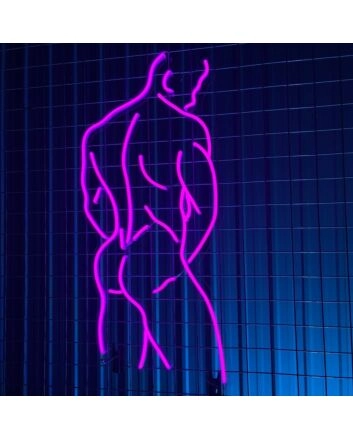 Naked Man Led Neon Sign Gay Body Club Neon Led Sign