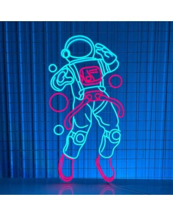 Neon Sign Spaceman Led Sign Wall Decor Led Light Lover Deco