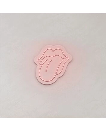 Pop Tongue LED Sign