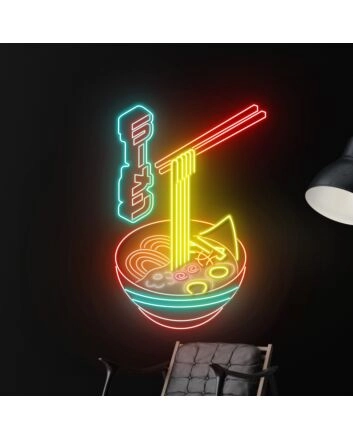 Ramen Logo Restaurant Led Neon Sign