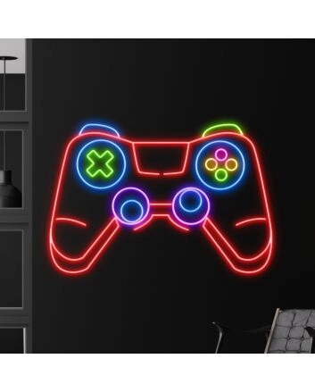 Room Bedroom Bar Decor Game Controller Led Neon Sign Light Game Room Sign