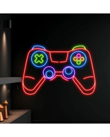 Room Bedroom Bar Decor Game Controller Led Neon Sign Light Game Room Sign
