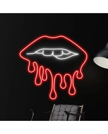Sexy Lips Dripping Led Neon Sign Dripping Lips Neon Light Sexy Lips Led Light