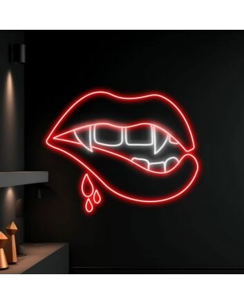 Sexy Lips Dripping Led Neon Sign Sexy Lips Led  Bar Club Led Light