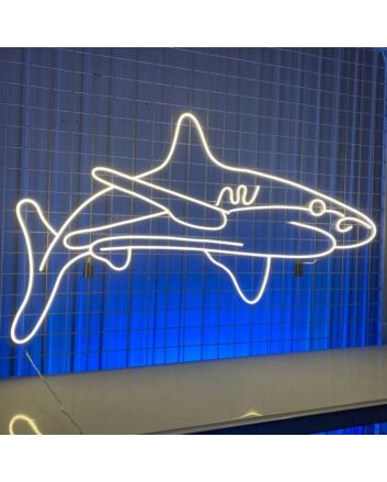 Shark Custom Led Neon Sign Sea Animal Shark Led Sign Shark Neon Light Room Kid Decor
