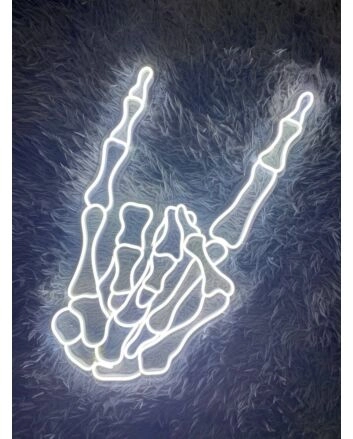 Skeleton Hand Led Neon Sign