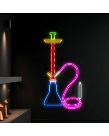 Smoking Machine Led Sign Shop Wall Led Art Leaf Led Light Smoking Sign