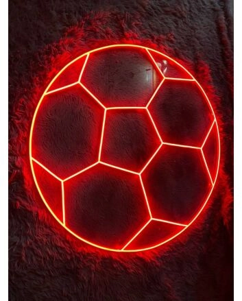 Soccer Ball Football Neon Light Christmas Decor Led Neon Sign