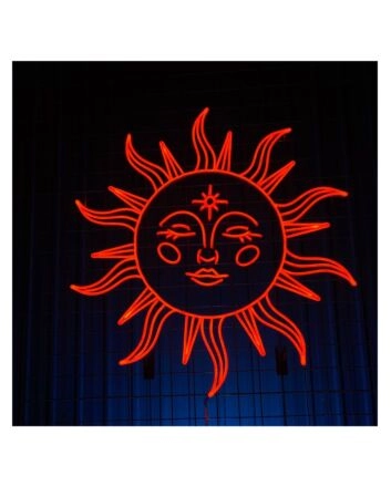 Sun Led Neon Sign Sun Lover Neon Led Light Sun Led Sign
