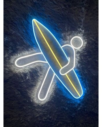 Surfboard Led Neon Sign Summer Beach Lover Neon Light