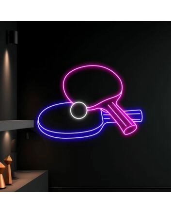 Table Tennis Led Neon Sign Sport Club Stadium Decor