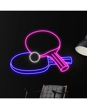 Table Tennis Led Neon Sign Sport Club Stadium Decor