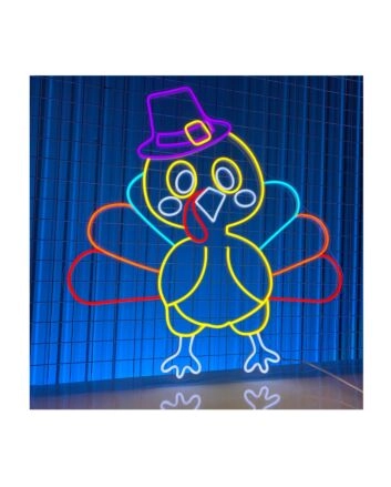 Turkey Led Neon Sign Turkey Led Sign Turkey Thanksgiving Neon Light Led Neon Sign