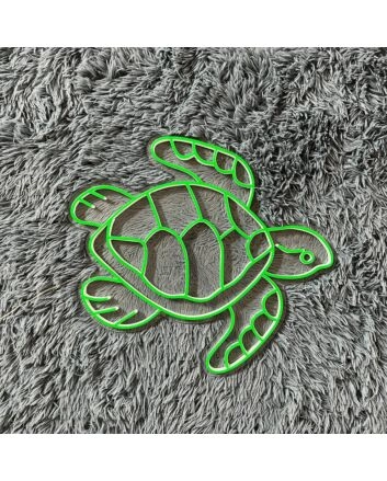 Turtle On The Sea Led Neon Sign Room Decor Ocean Turtle Wall Decor