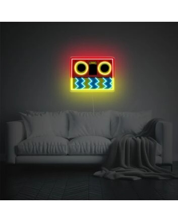 Cool Magnetic Tape LED Neon Acrylic Artwork