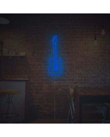 Vintage Digital Guitar LED Neon Sign