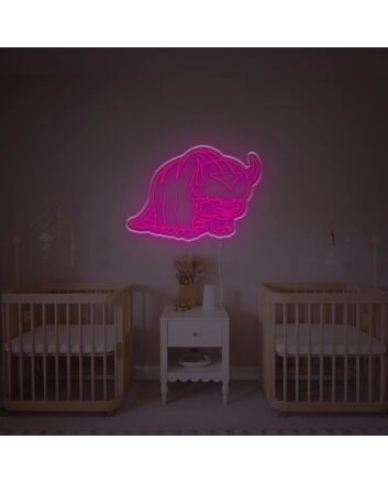 Anime Cow LED Neon Sign