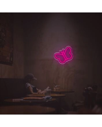 Small Butterfly LED Neon Sign