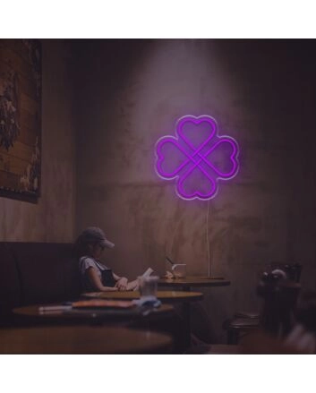 Aesthetic Clover LED Neon Sign