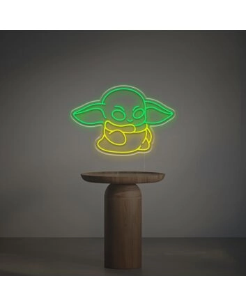Grogu LED Neon Sign