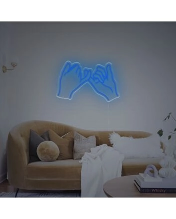Pull Hook LED Neon Sign