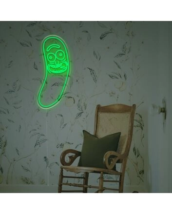 Pickle Rick LED Neon Sign