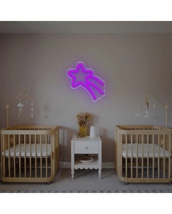 Meteor For Kids Room LED Neon Sign
