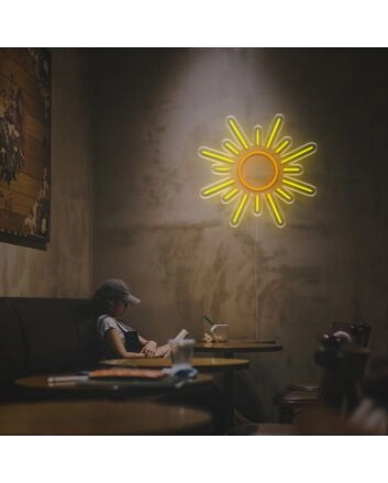 The Sun And Sunshine LED Neon Sign