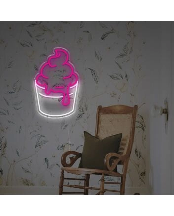 Cup Cake LED Neon Sign