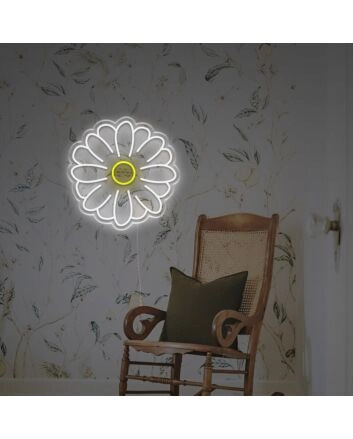 Daisy Flower LED Neon Sign