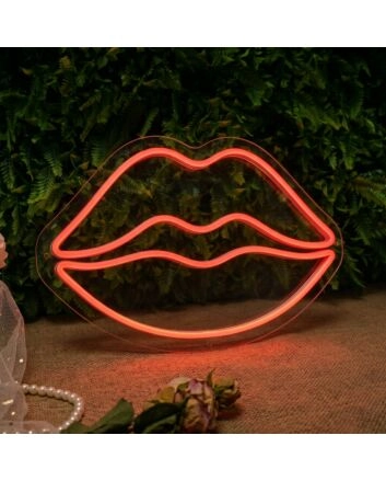 Opened Lip LED Neon Sign