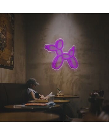 Balloon Dog LED Neon Sign