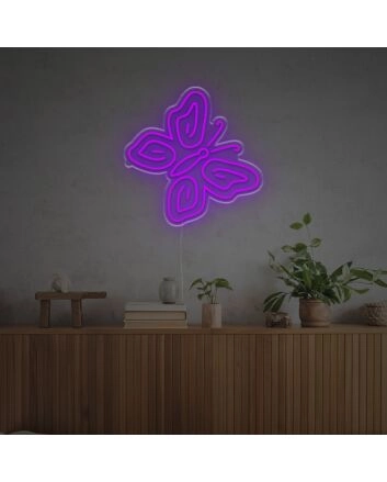 Butterfly Pattern LED Neon Sign