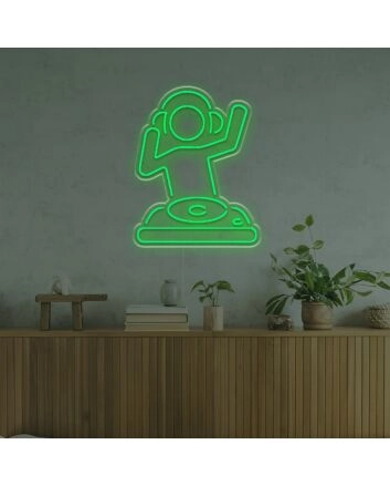 Excited Dj LED Neon Sign