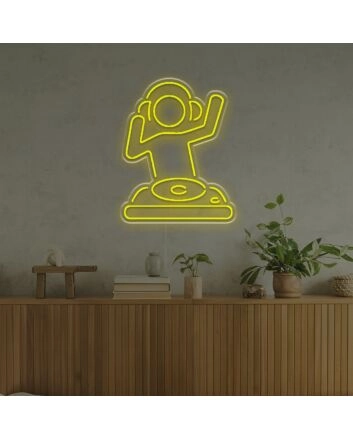 Excited Dj LED Neon Sign