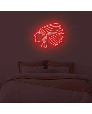 Native American LED Sign
