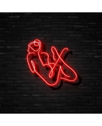Sun Bathing Neon Sign