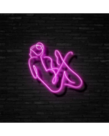 Sun Bathing Neon Sign