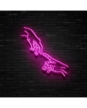 Hand Of God Neon Sign