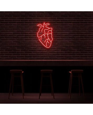 Human Heart Neon Sign