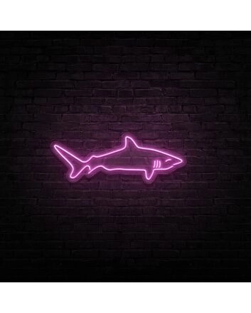 Bull Shark Neon Sign