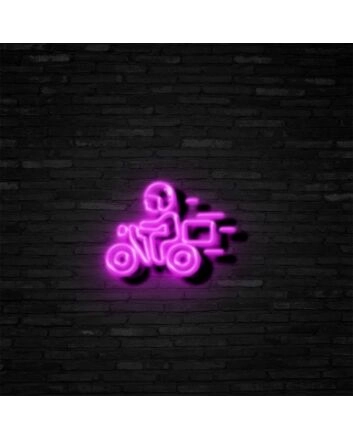 Food Delivery Neon Sign