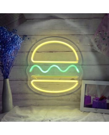 Burger Neon Sign