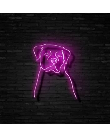 Rottweiler Neon Sign